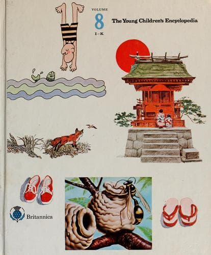 Tapa de The young children's encyclopedia.