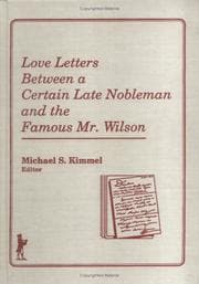 Tapa de Love Letters Between a Certain Late Nobleman and the Famous Mr. Wilson (The Research on homosexuality series) (The Research on homosexuality series)