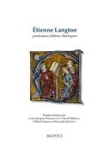Tapa de Etienne Langton, prédicateur, bibliste, théologien