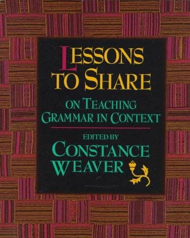 Tapa de Lessons to share on Teaching grammar in context