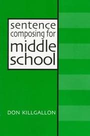 Tapa de Sentence composing for middle school