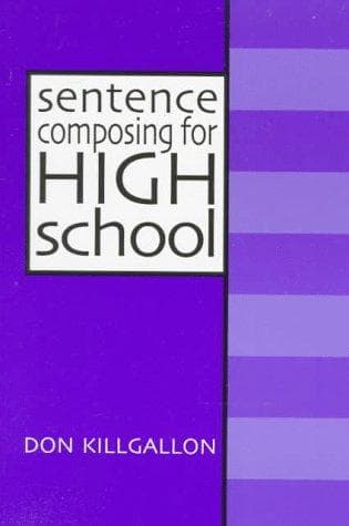 Tapa de Sentence composing for high school