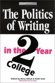 Tapa de The politics of writing in the two-year college