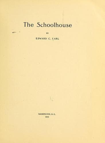 Tapa de The schoolhouse