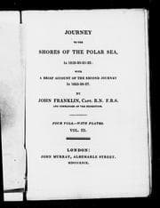 Tapa de Journey to the shores of the Polar sea, in 1819-20-21-22