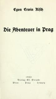 Tapa de Die Abenteuer in Prag
