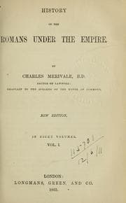 Tapa de History of the Romans under the Empire