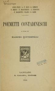 Tapa de Poemetti contadineschi