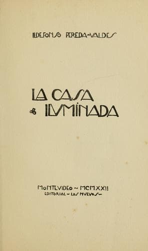 Tapa de La casa ilvminada