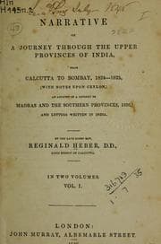Tapa de Narrative of a journey through the upper provinces of India, from Calcutta to Bombay, 1824-1825
