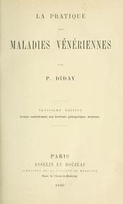 Tapa de La pratique des maladies vénériennes