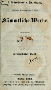 Tapa de Sämmtliche Werke