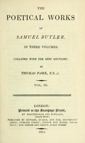 Tapa de Poetical works