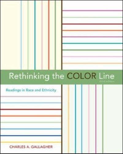 Tapa de Rethinking the Color Line