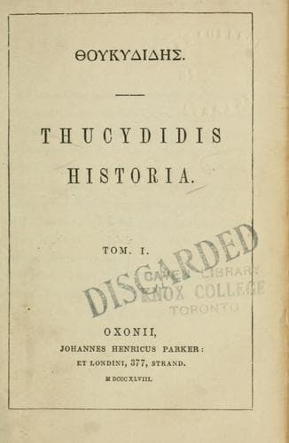 Tapa de Historia