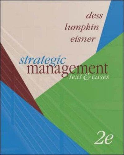 Tapa de Strategic Management