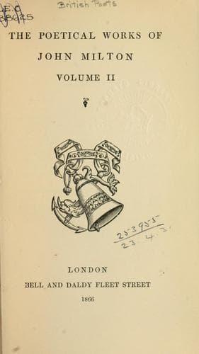 Tapa de Poetical works