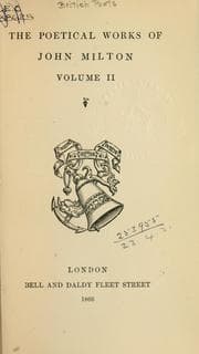 Tapa de Poetical works