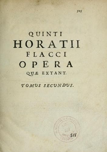 Tapa de Opera quae extant