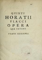 Tapa de Opera quae extant
