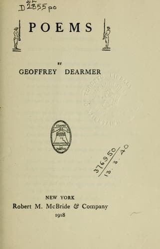 Tapa de Poems