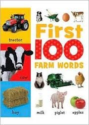 Tapa de First 100 Farm Words