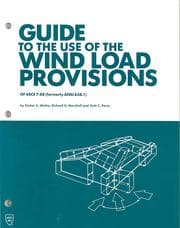 Tapa de Guide to the Use of the Wind Load Provisions of ASCE 7-88 (formally ANSI A58.1)