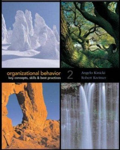 Tapa de Organizational Behavior
