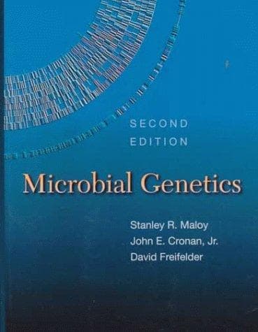 Tapa de Microbial genetics