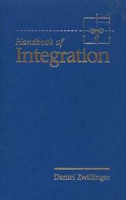 Tapa de Handbook of integration