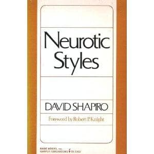 Tapa de Neurotic styles.