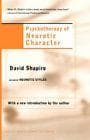 Tapa de Psychotherapy of neurotic character