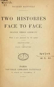 Tapa de Two histories face to face