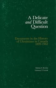 Tapa de A Delicate and Difficult Question