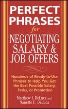 Tapa de Perfect phrases for negotiating salary and job offers