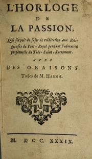 Tapa de L'horologe de la passion
