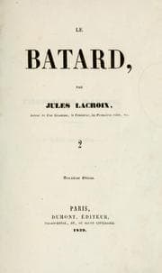 Tapa de Le bâtard