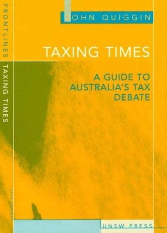 Tapa de Taxing times