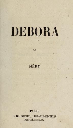 Tapa de Debora