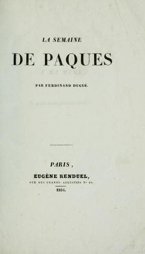 Tapa de La semaine de pâques