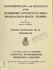 Tapa de Geomorphology and sediments of the nearshore continental shelf