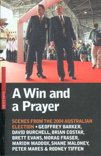 Tapa de A win and a prayer