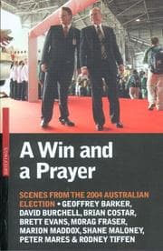Tapa de A win and a prayer
