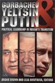 Tapa de Gorbachev, Yeltsin, and Putin