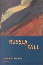 Tapa de Russia After the Fall (Carnegie Endowment Series)