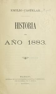 Tapa de Historia del año 1883