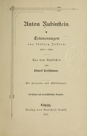 Tapa de Erinnerungen aus fünfzig Jahren, 1839-1889
