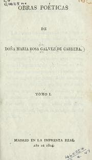 Tapa de Obras poéticas
