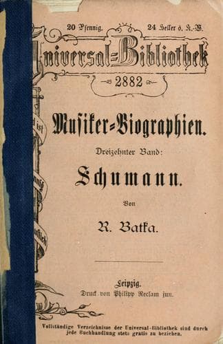 Tapa de Schumann