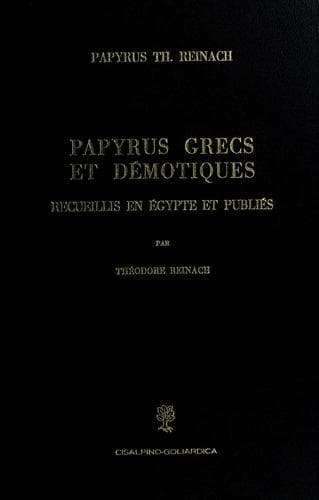 Tapa de Papyrus grecs et démotiques